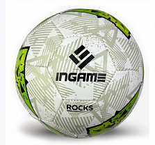 Мяч футбольный INGAME ROCKS зеленый