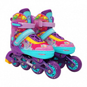 Коньки роликовые раздвижные Alpha Caprice Happy Violet