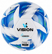 Мяч футбольный VISION Mission FV324075 р.5 FIFA Basic PU гибрид. сшив. бел-голуб