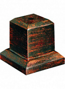 Постамент дерево, табличка 4,8 х 4,2 см