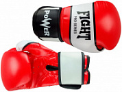 Перчатки бокс FIGHT PRO SERIES красные
