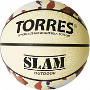 Мяч баскетбольный TORRES Slam B02067 р.7  резина , нейлон. корд. бут. камера