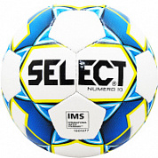 Мяч футбольный SELECT Numero 10 р.5, ПУ, ISM, ручная сшивка, лат.камера арт.810519-020