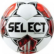 Мяч футбольный SELECT Diamond V 23 Basic р,5, FIFA Basic, 32 пан, гл.ПУ, руч.сш., бел-крас