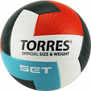 Мяч волейбольный TORRES Set арт.V32045 р.5 синт.кожа ПУ, клееный