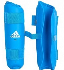 Защита голени ADIDAS Wako Kickboxing shin guards (M, Синий)