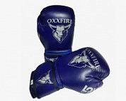 Перчатки бокс OxxFire Training синий
