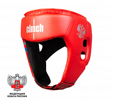Шлем бокс Clinch Olimp (L, Красный)