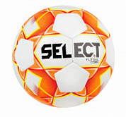 Мяч футзальный SELECT Futsal Copa р.4, ПУ, лат.кам, маш.сш, бел-оранж-жел,  850318