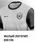 Нанесение малого логотипа d-8 см