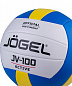 Мяч волейбольный JOGEL JV-100 синий/желтый