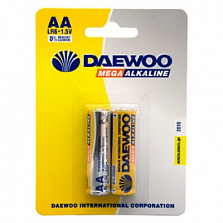 Батарейка DAEWOO LR6 AA BL2