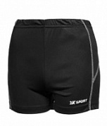 Шорты в/б женские 2К Sport Energy 140043 черный