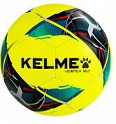 Мяч футбольный KELME Vortex 18.2 9886130-905 р.5 32 панели, ТПУ, маш. сш., желто-мультиколор