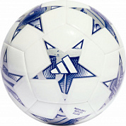 Мяч футбольный ADIDAS UCL Club,IA0945 р 5 ТПУ, 12 пан., маш.сшив,  бело/голубой