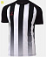 Футболка ф/б JOGEL  CAMP Striped Jersey белый/черный