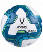 Мяч футзальный JOGEL Blaster р.4 белый/синий/голубой