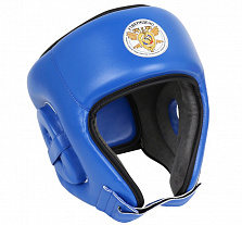 Шлем RuscoSport Pro, с усилением синий, (одобрен ВФРБ)