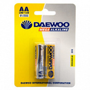 Батарейка DAEWOO LR6 AA BL2