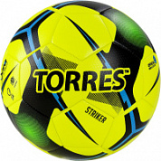 Мяч футзальный TORRES Futsal Striker, р.4 30 панели, TPU, 3 подкл. слоя FS321014 желтый