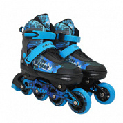 Коньки роликовые раздвижные Alpha Caprice City Racer Blue