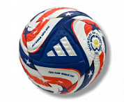 Мяч футбольный (PK) ADIDAS Club World Cup р. 5 бело-синий