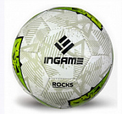 Мяч футбольный INGAME ROCKS зеленый
