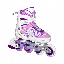 Коньки роликовые раздвижные U-TURN Bell violet