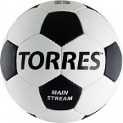 Мяч футбольный TORRES Main Stream р.4 , 32 панели, PU, 4 подкл. слоя, ручная сш. F30184
